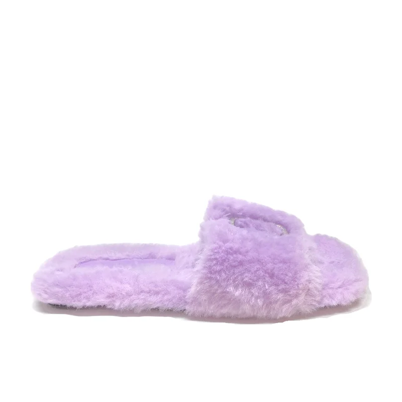 Slippers Luxury Designer By Marc Jacobs In Purple