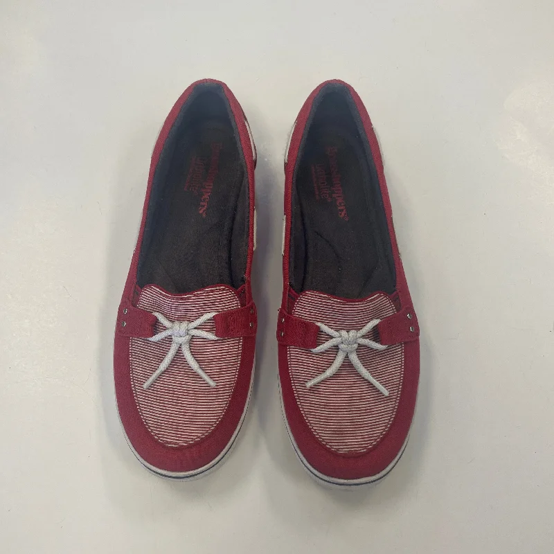 Shoes Flats By Grasshoppers In Red, Size: 9