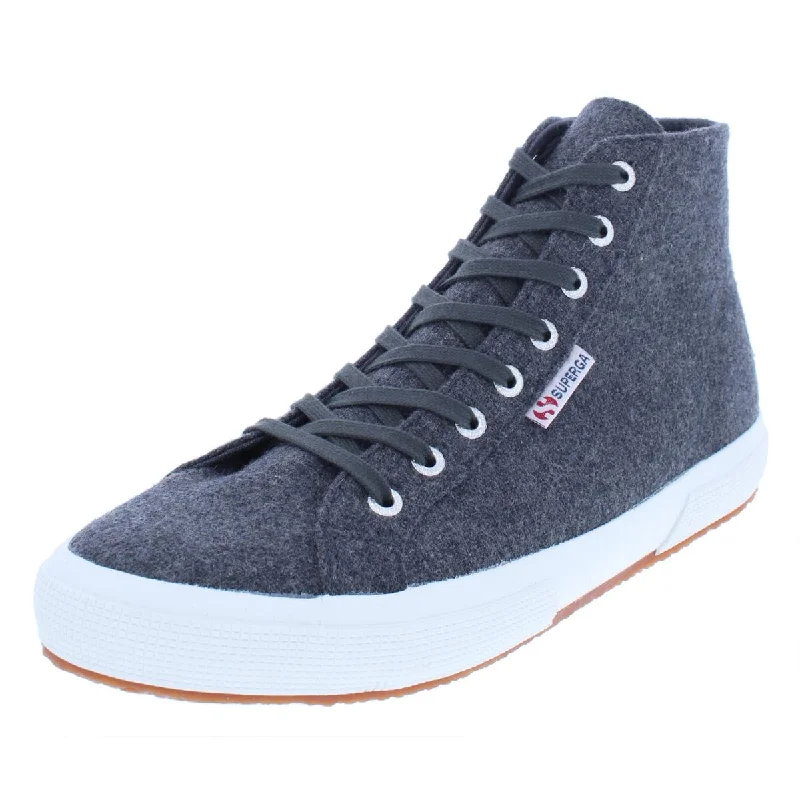 Superga Mens 2795 Wool Hi Top Fashion Sneakers