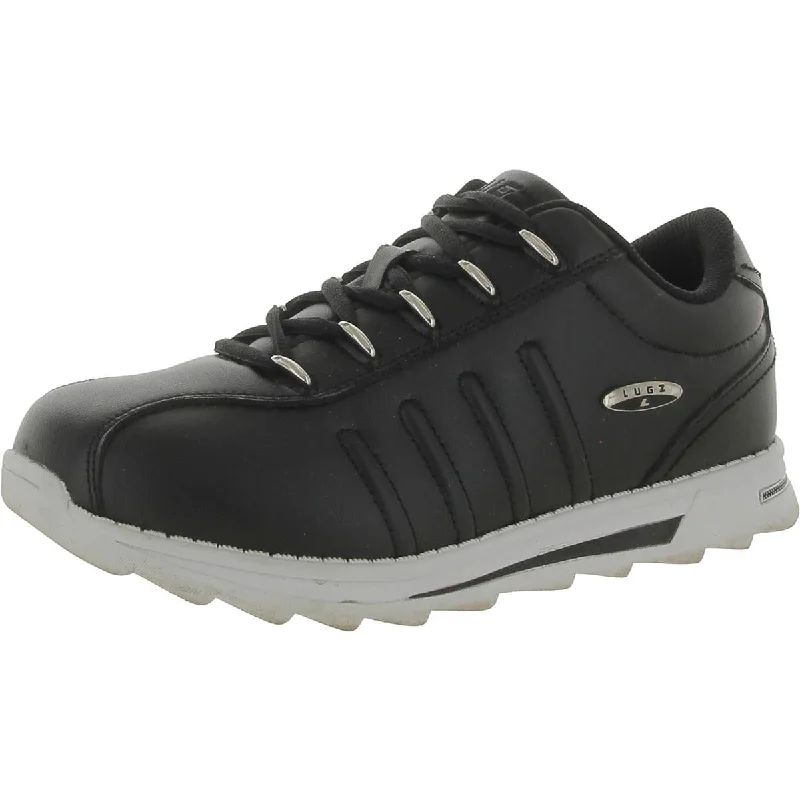 Lugz Mens Faux Leather Casual And Fashion Sneakers