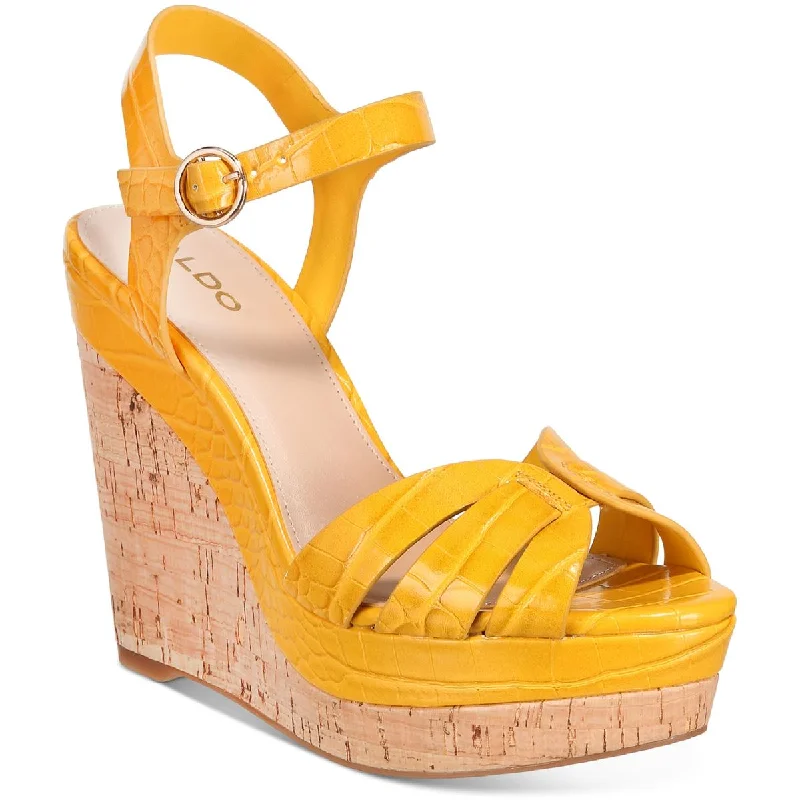 Aldo Womens Devonteriel Wedges Ankle Wedge Heels