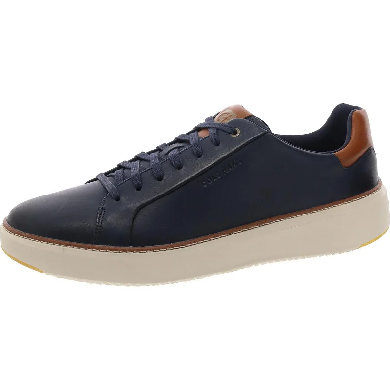 Cole Haan Mens TOPSPIN SNEAKER Leather Lace up Casual And Fashion Sneakers