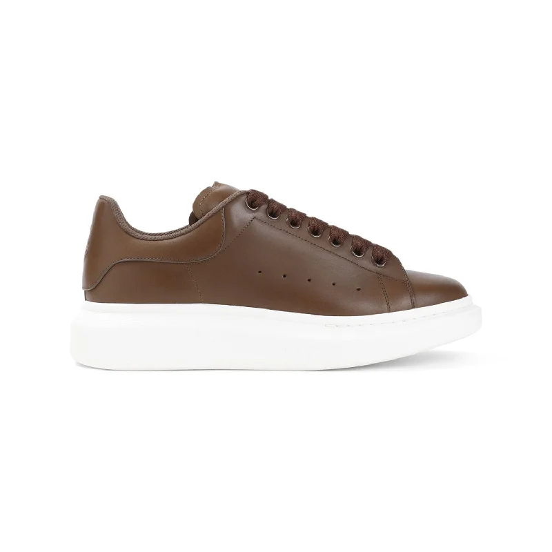 ALEXANDER MCQUEEN Men's Leather Sneakers - FW24 Collection