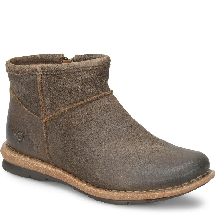 Born Tinley Boot Taupe Avola Distressed Women's