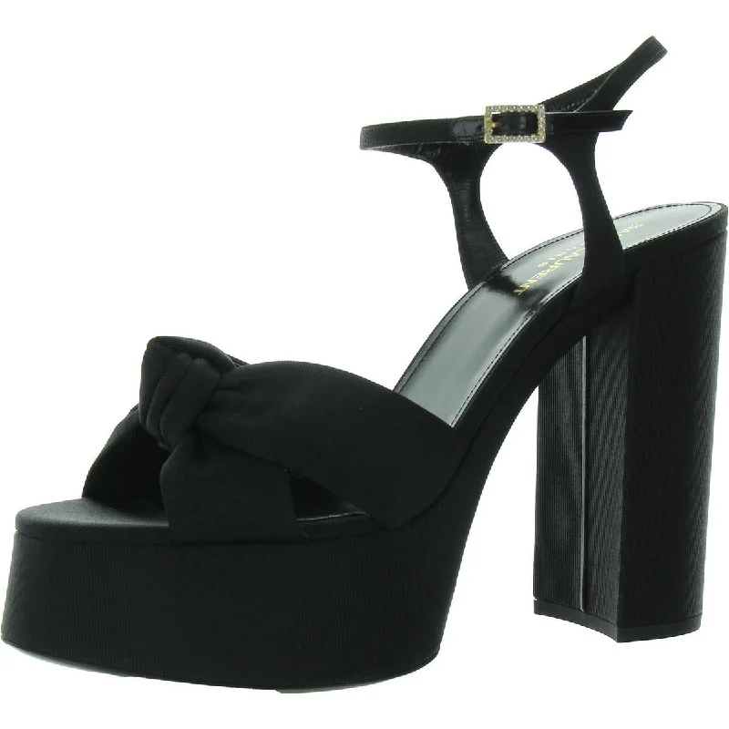 Womens Platform Ankle Strap Platform Heels