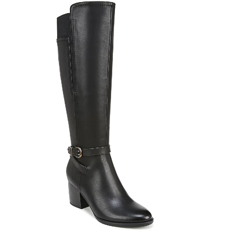 SOUL Naturalizer Womens Uptown Faux Leather Wide Calf Knee-High Boots