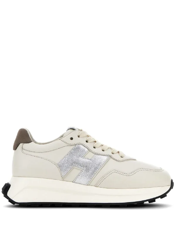 HOGAN Leather Panelled Sneakers for Women