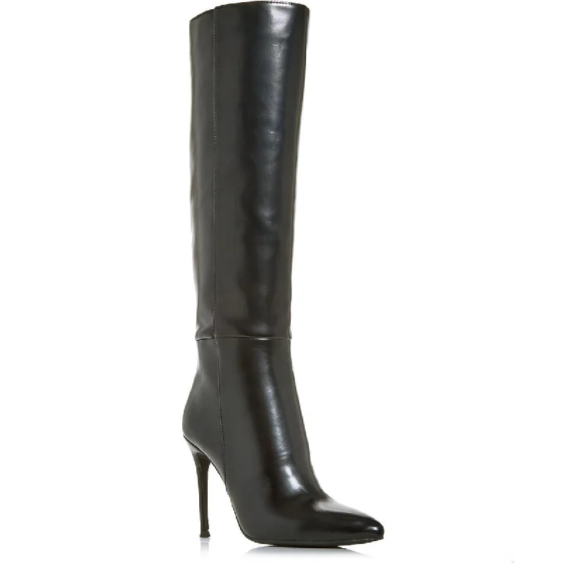 Jeffrey Campbell Womens LEATHER POINTED TOE Knee-High Boots