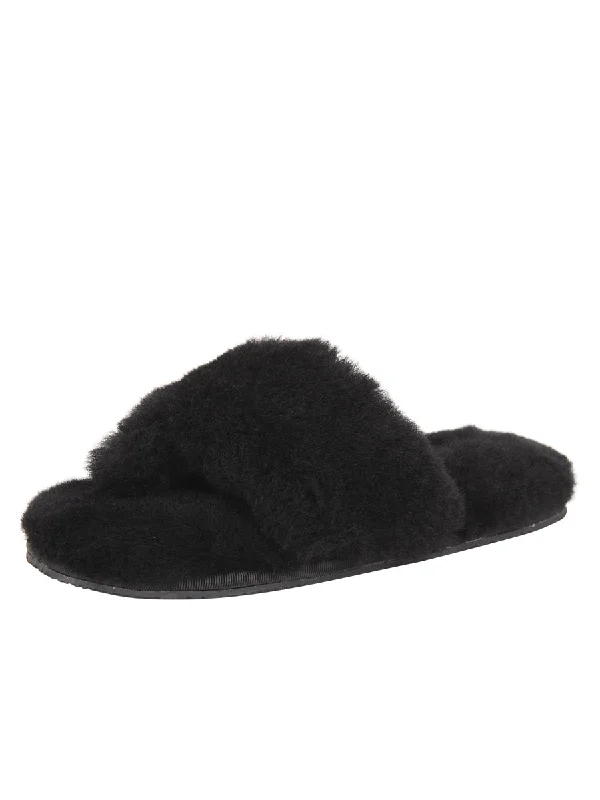 Vail Shearling Thong Slipper