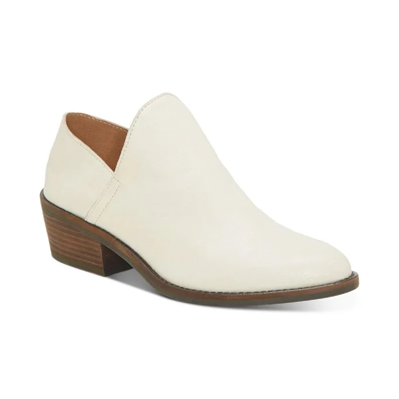 Lucky Brand Women's Fausst Stacked Heel Bootie