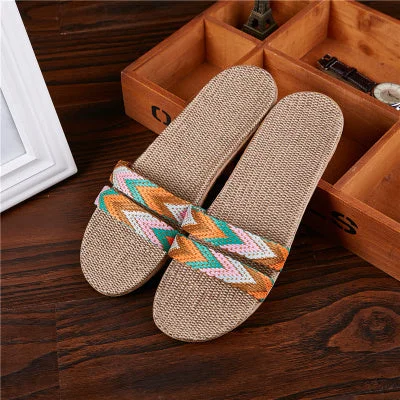 Bedroom 9 Color Women Home England Style Indoor Ladies House Slipper