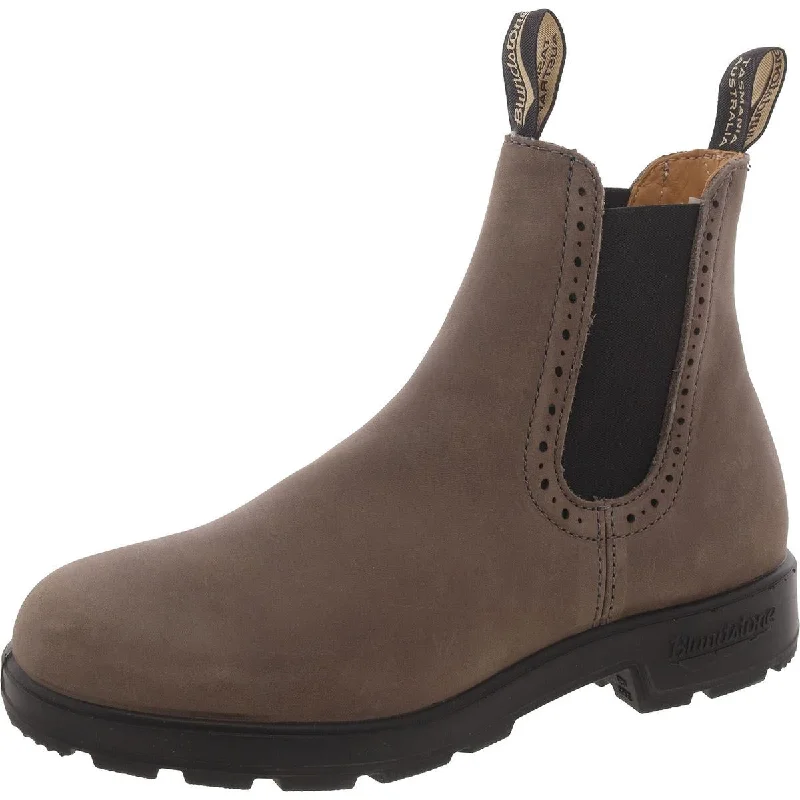 Blundstone Womens Leather High Top Chelsea Boots