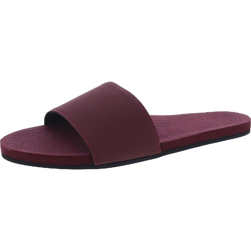 Indosole Womens Slide Slip On Open Toe Slide Sandals