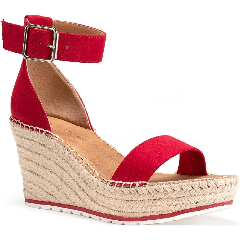 Sun + Stone Womens Sammi Wedge Sandals