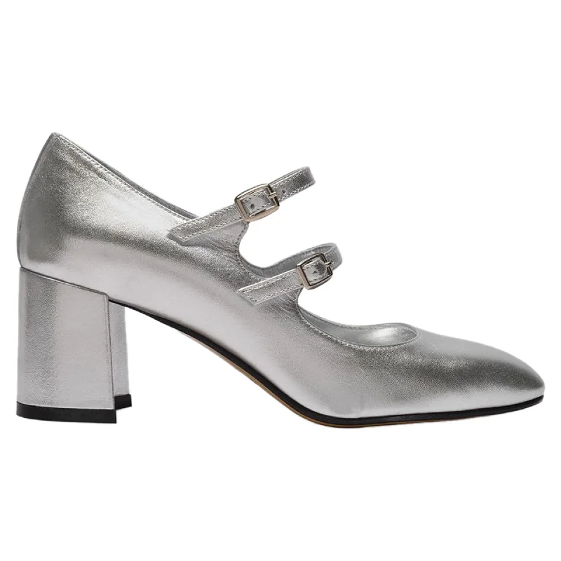 Alice Pumps - Carel - Leather - Silver