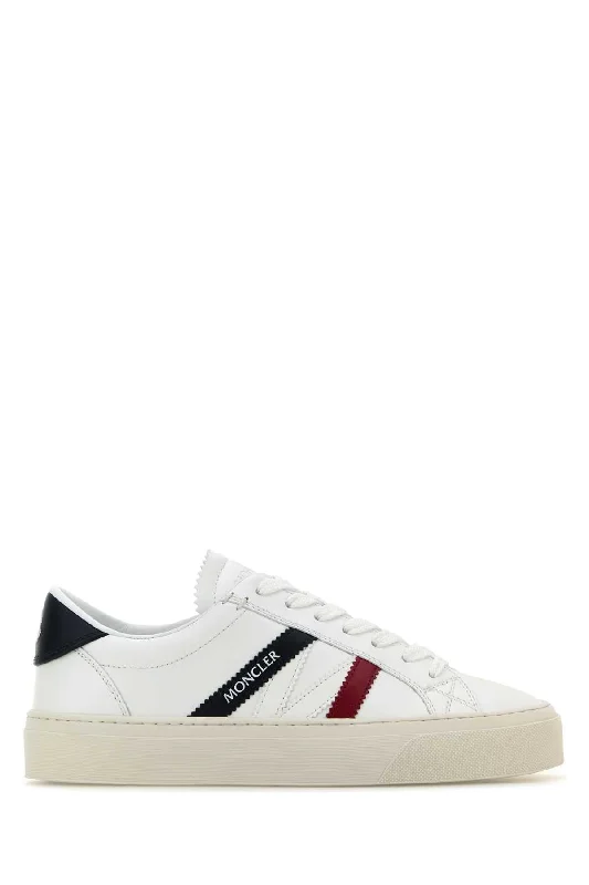 MONCLER Women's Monaco 2 Mini Leather Sneakers