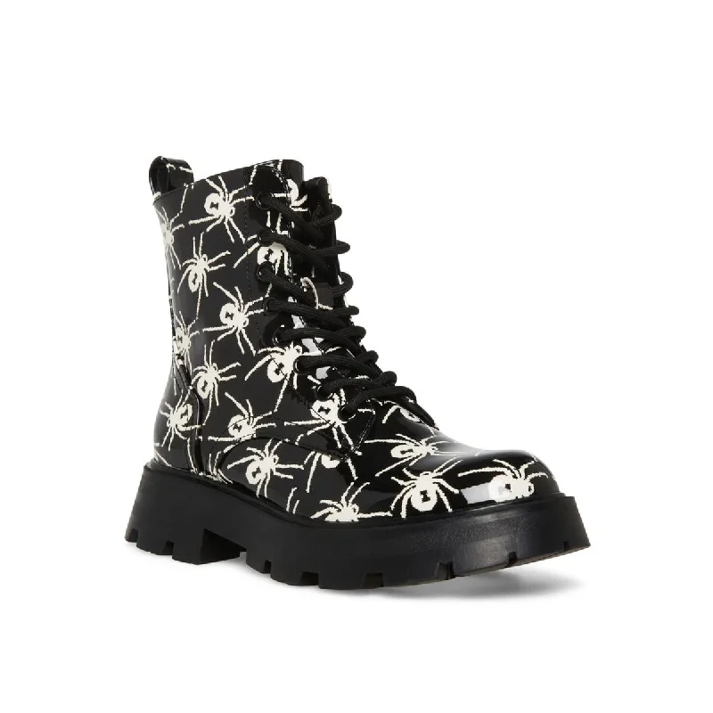 Betsey Johnson Womens Johnny  Combat & Lace-up Boots