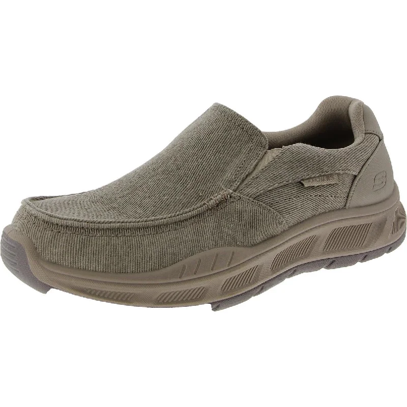 Skechers Mens Cohagen Relaxed Fit Slip On Casual And Fashion Sneakers