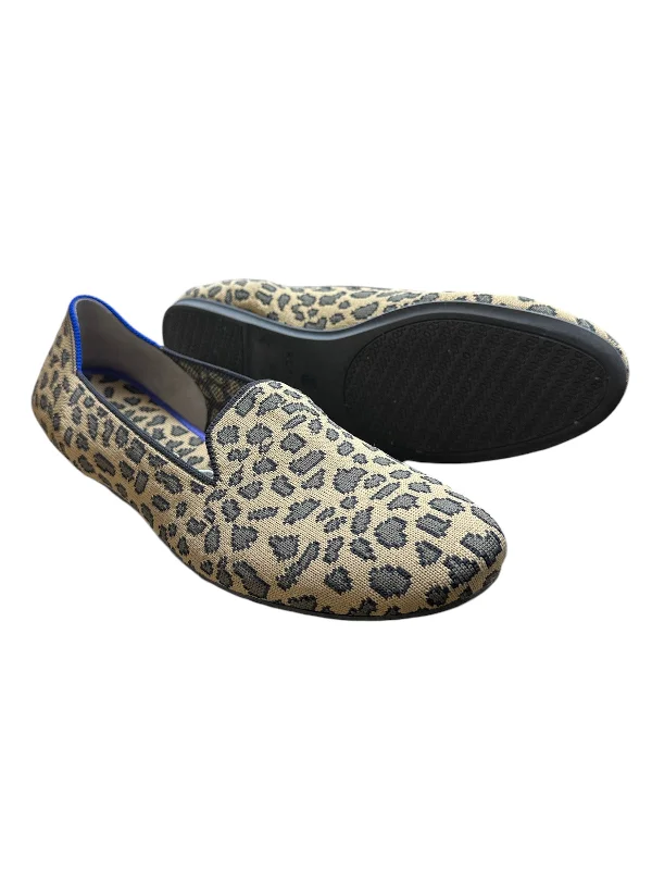 Shoes Flats By Rothys In Animal Print, Size: 9.5