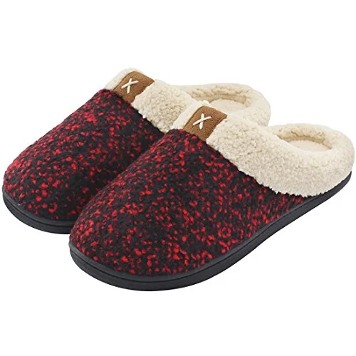 Unisex Cozy Memory Foam House Slippers