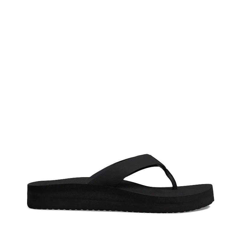 Women's Shoes Sanuk HIGHLAND SOFT TOP Flip Flop Sandals 1137850 BLACK