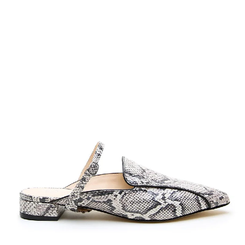 Python Pointed Loafer + Twiggy Strap