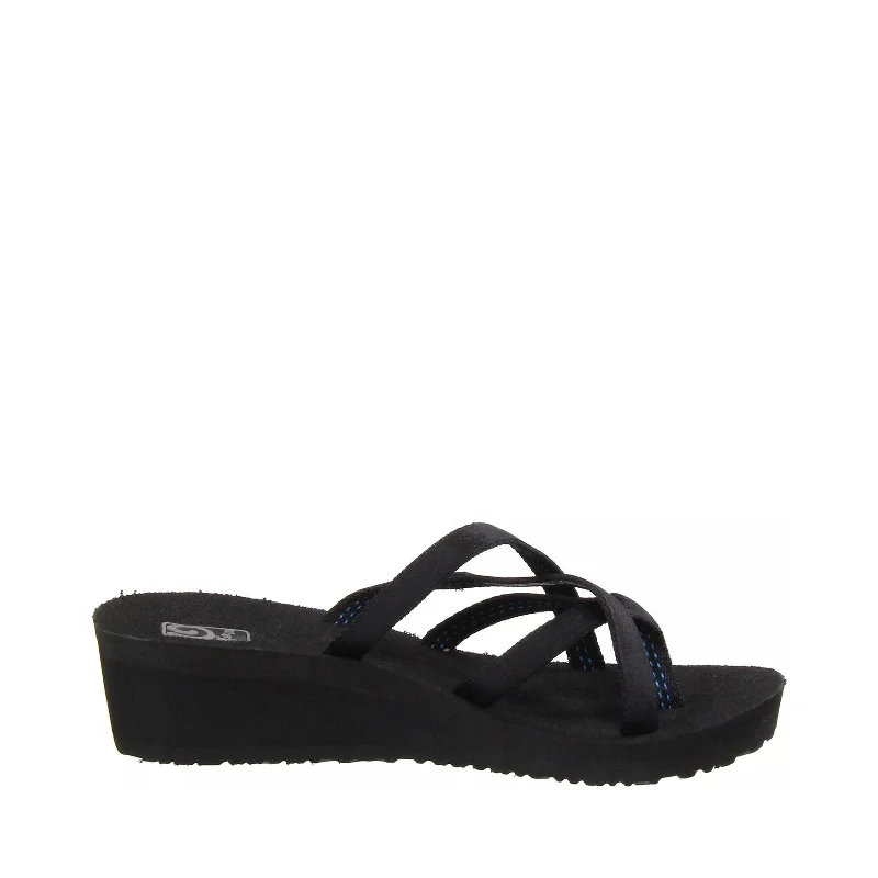 Teva MUSH MANDALYN WEDGE OLA 2 Wedge Sandals 1000099 BLACK