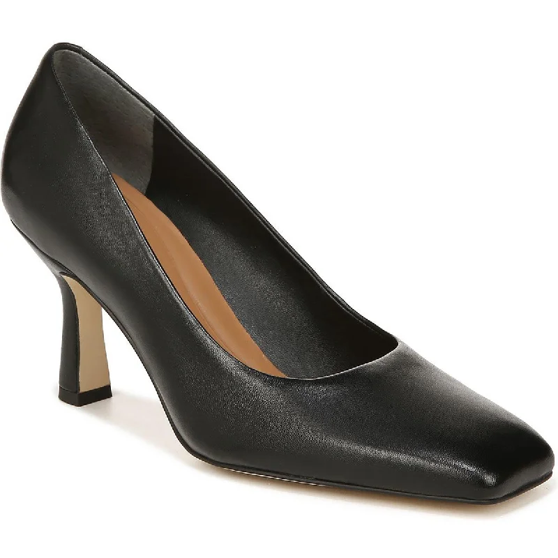 Sarto Franco Sarto Womens A Flexa Aela Pump Leather Square Toe Pumps