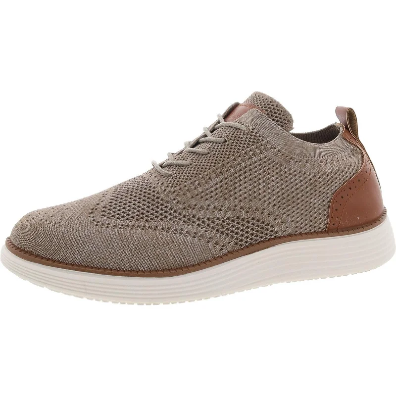 Akademiks Mens Olney Knit Lace-Up Casual And Fashion Sneakers