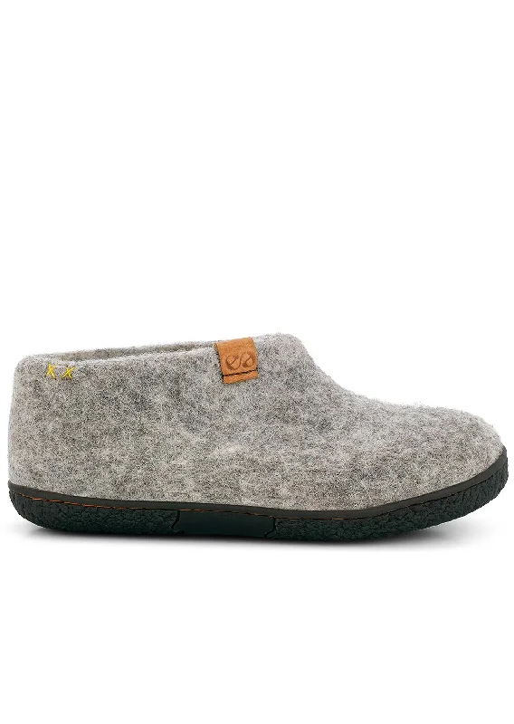 Wool by Green Unisex Pumori Rubber Sole Open Heel Slippers