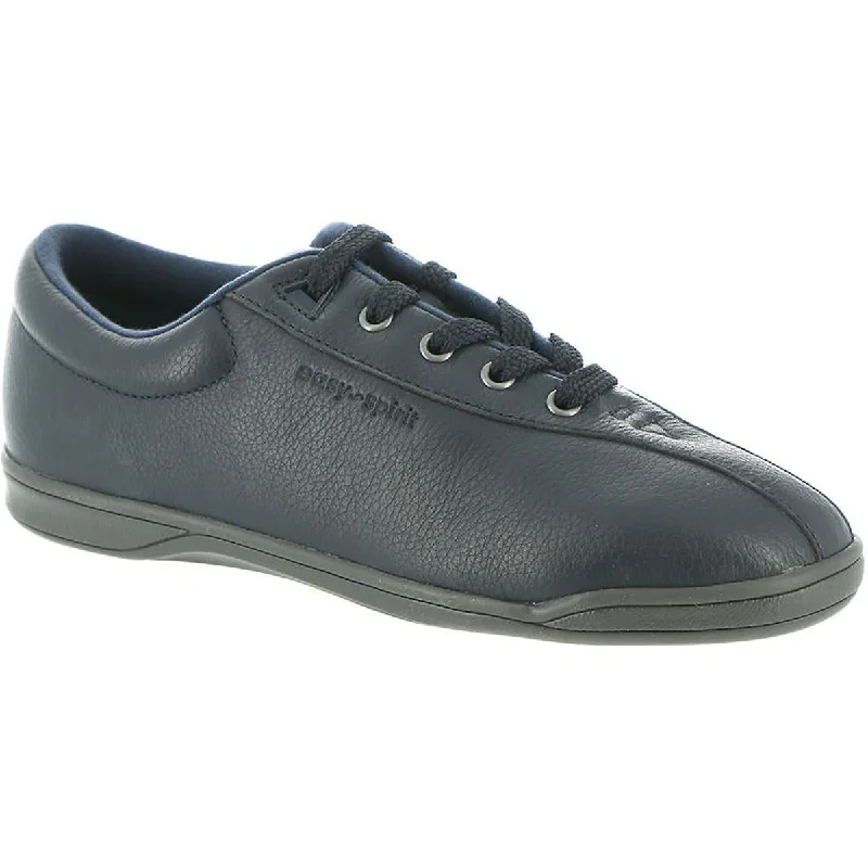 Easy Spirit Womens AP1 Leather Low Top Sneakers