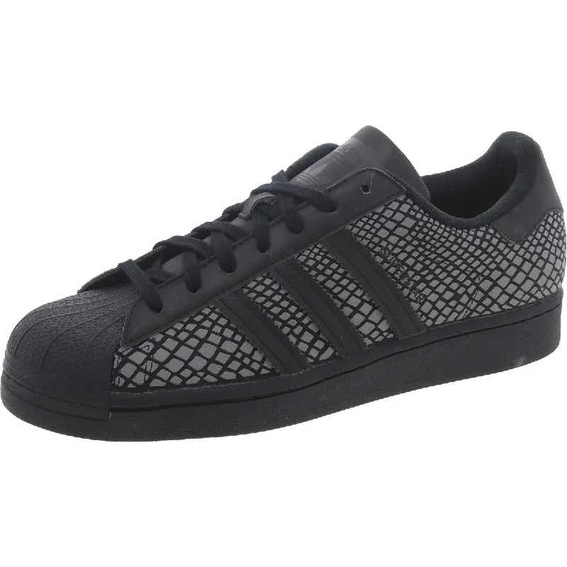 adidas Originals Mens Superstar Lace-Up Casual Casual And Fashion Sneakers