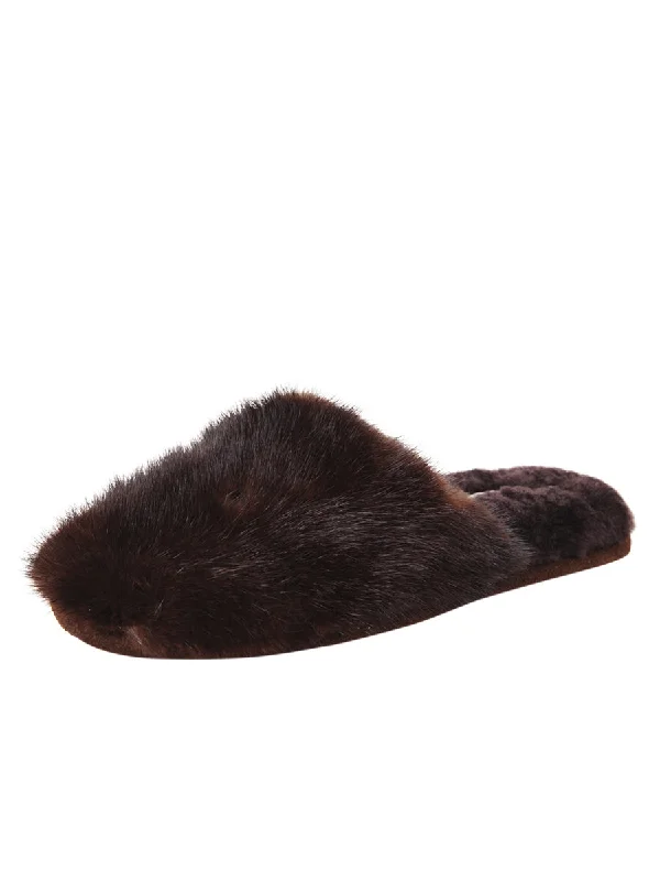 Whistler Genuine Mink Slipper