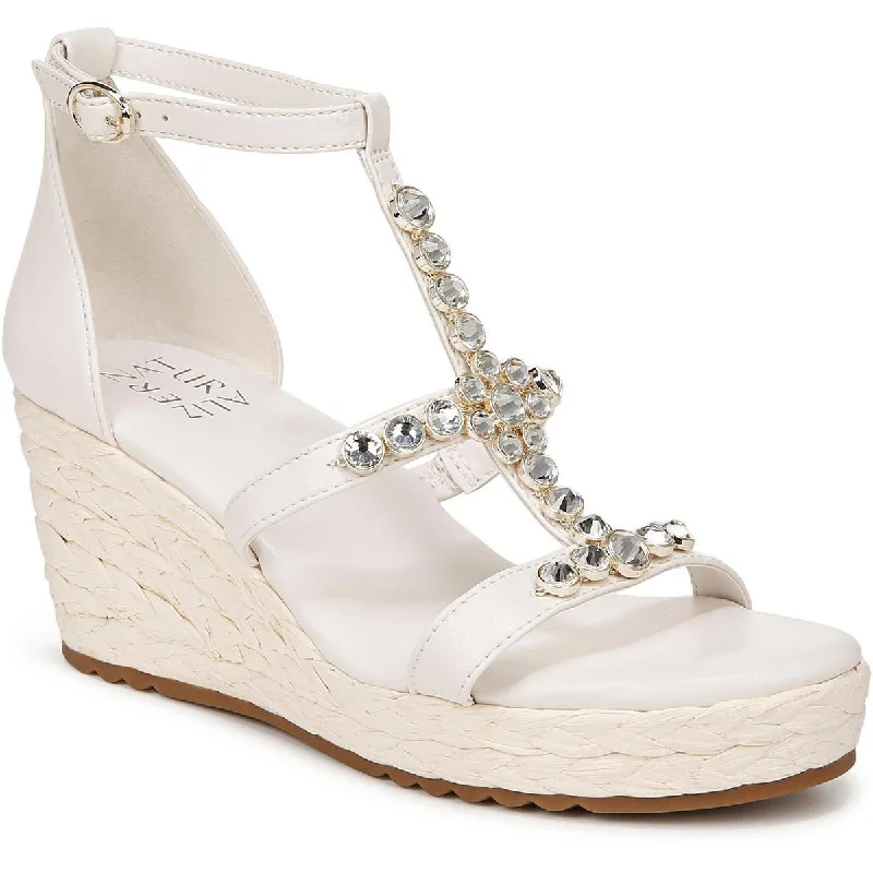 Naturalizer Womens Serena Embellished Wedge Sandals