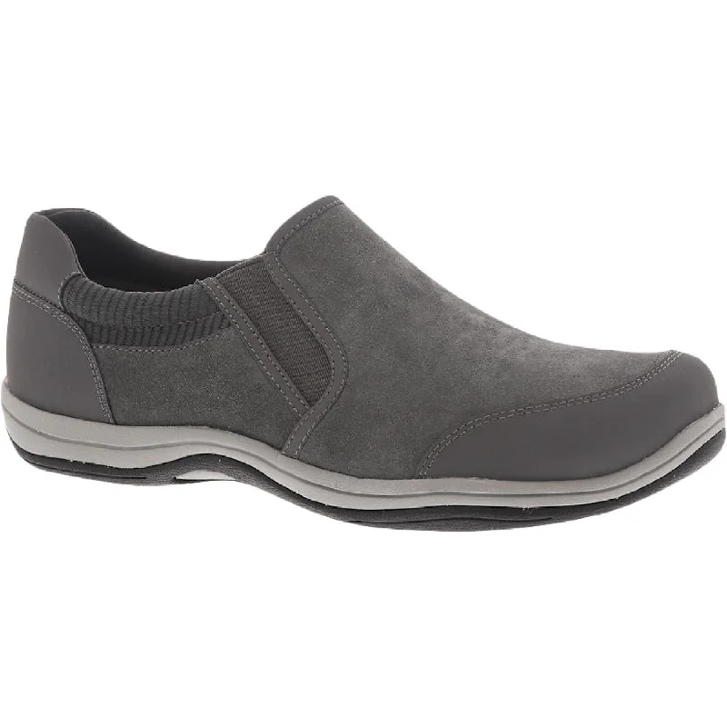 Easy Street Womens Infinity Faux Suede Slip-On Casual and Fashion Sneakers