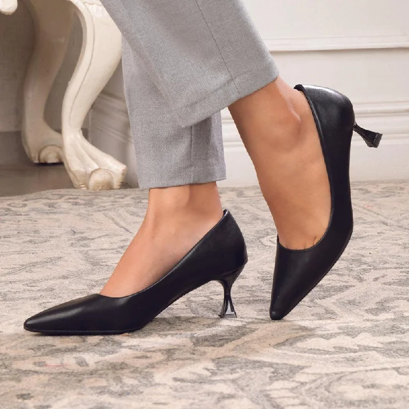 The Bre Black Women's Dress Pumps Tresmode