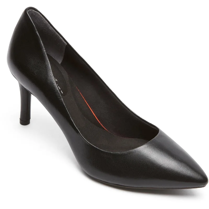 Rockport Womens Leather Pointed Toe Pumps