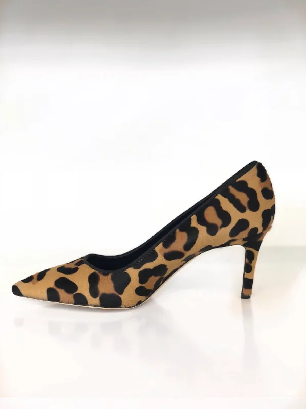 Pat Pointed Toe Pump In Leopard Pony