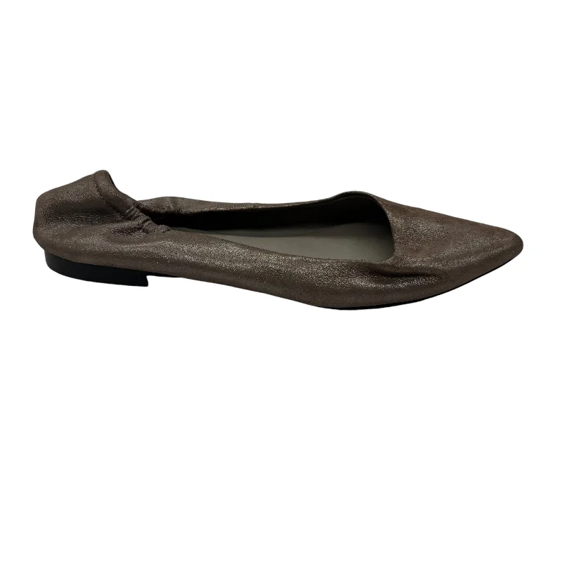 Shoes Flats By Isola In Taupe, Size:9