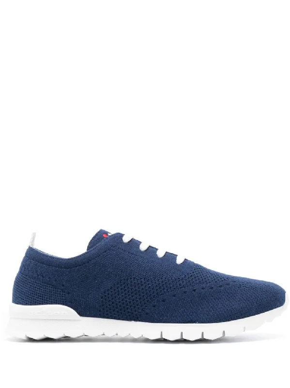 KITON Low-Top Knit Sneakers for Men - FW23 Collection