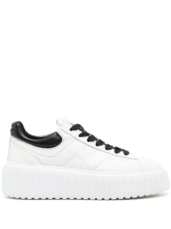 HOGAN Leather Low-Top Sneakers