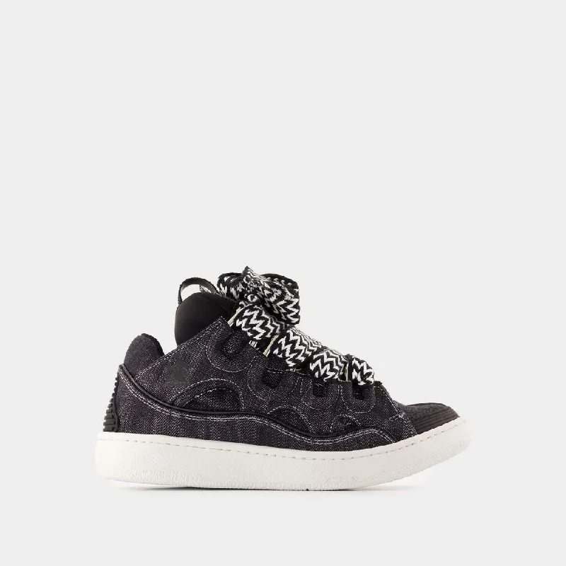 LANVIN Curb Sneakers for Men - Size 10