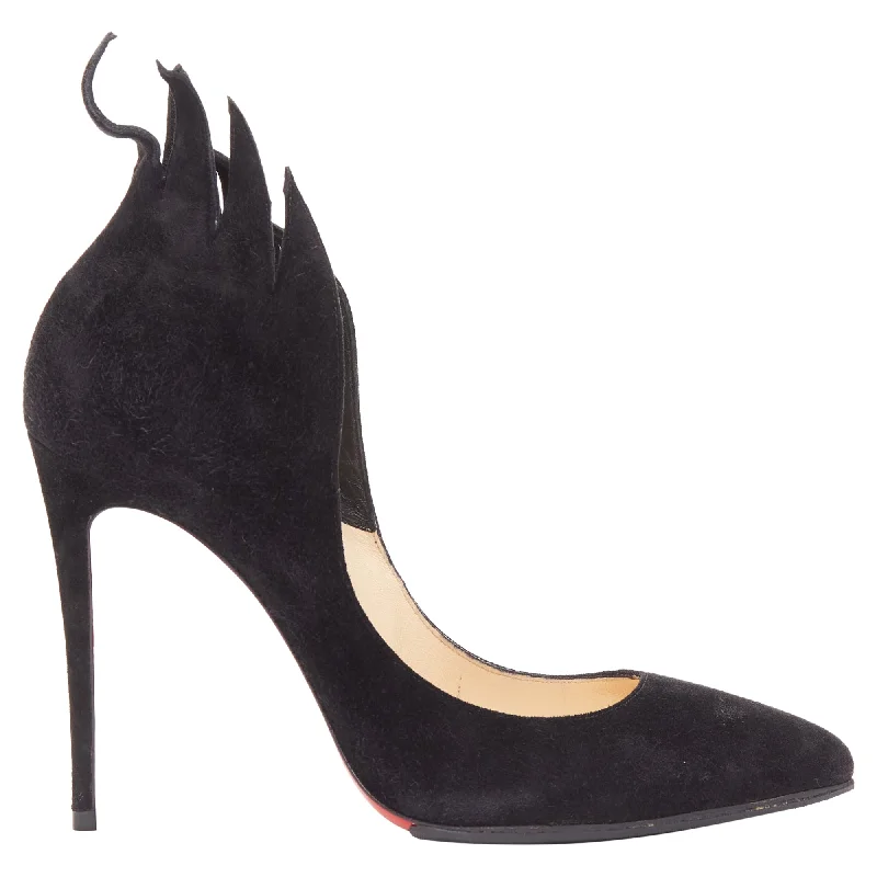 Christian Louboutin Victorina suede stiletto pigalle pump