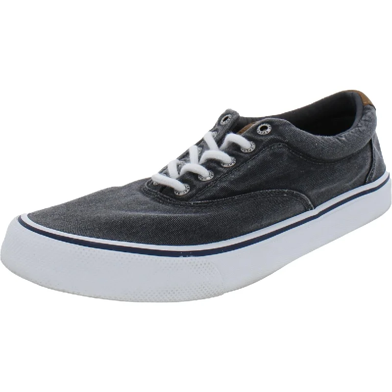 Sperry Mens Canvas Lace-Up Sneakers