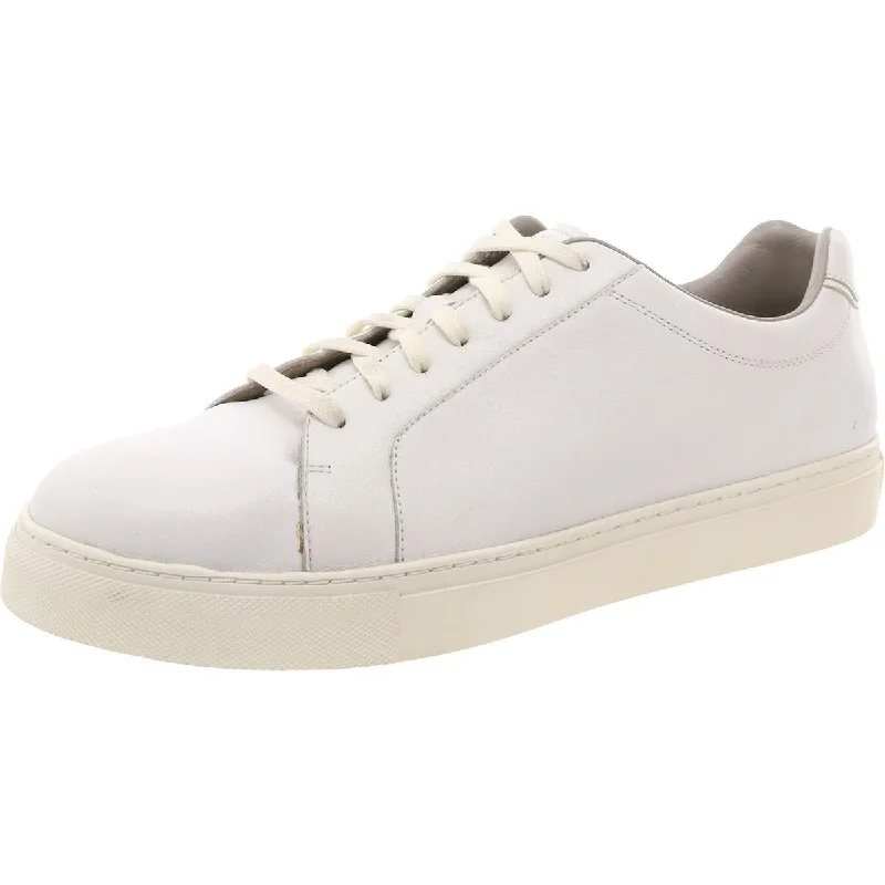 Cole Haan Mens Faux Leather Lace-Up Casual And Fashion Sneakers