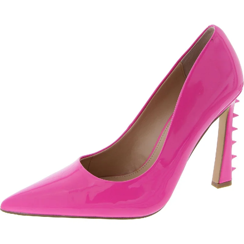 Spades Womens Patent Pointed Toe Pumps