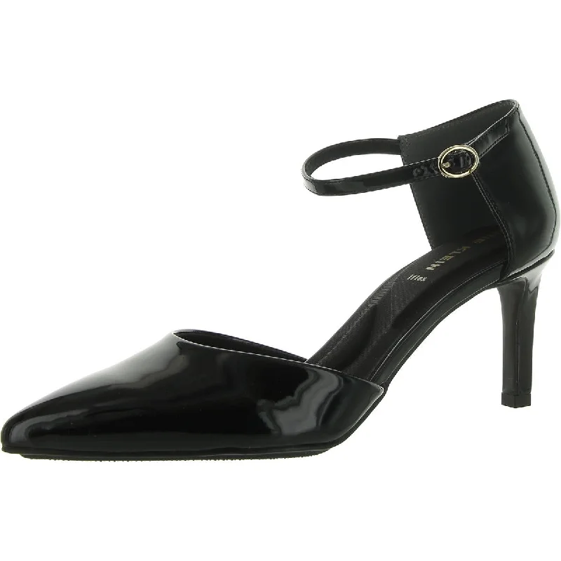 ROOK Womens Patent point Ankle Strap