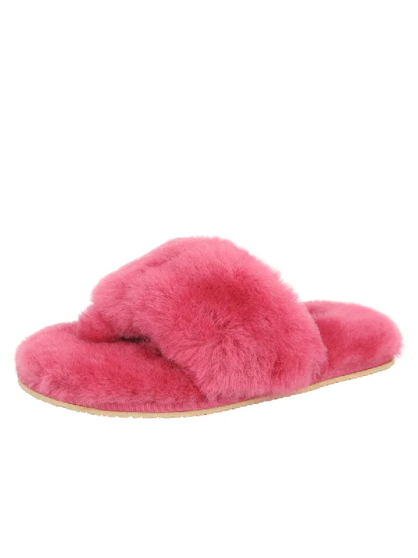 Vail Shearling Thong Slipper