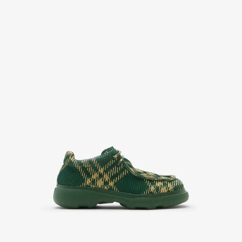 BURBERRY Men's Lace-Up Creeper Sneakers