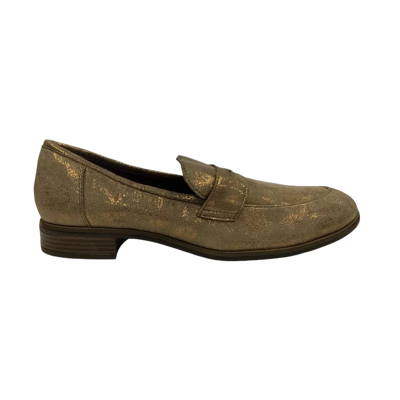 Shoes Flats By Clarks In Bronze